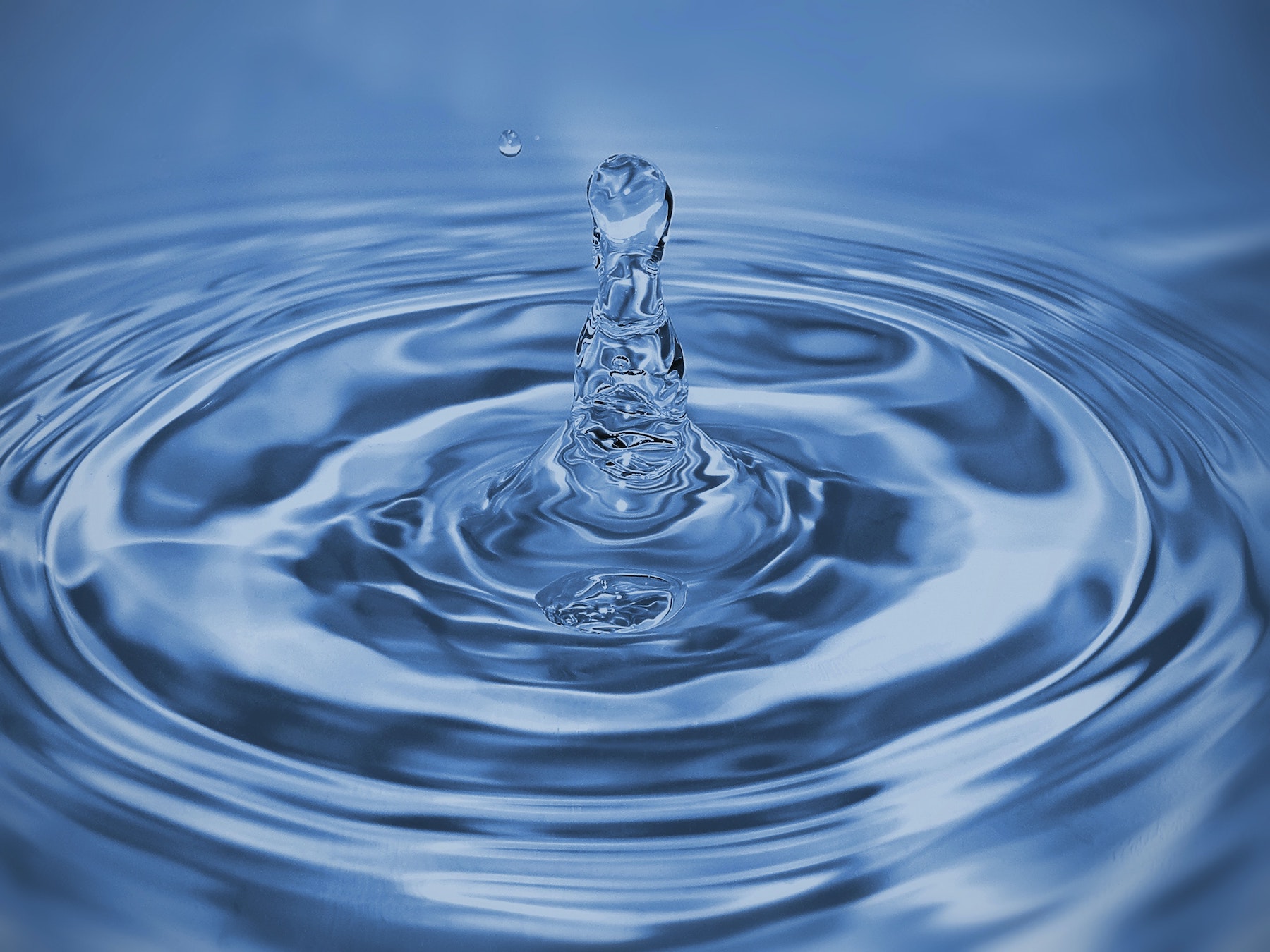 Water treatment splash